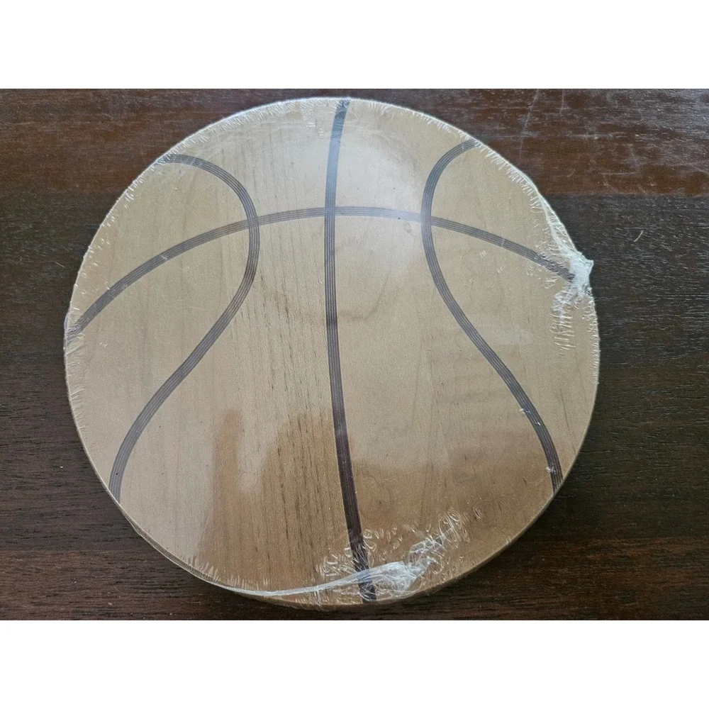 Longaberger WoodCrafts Basketball Game Lid For 7